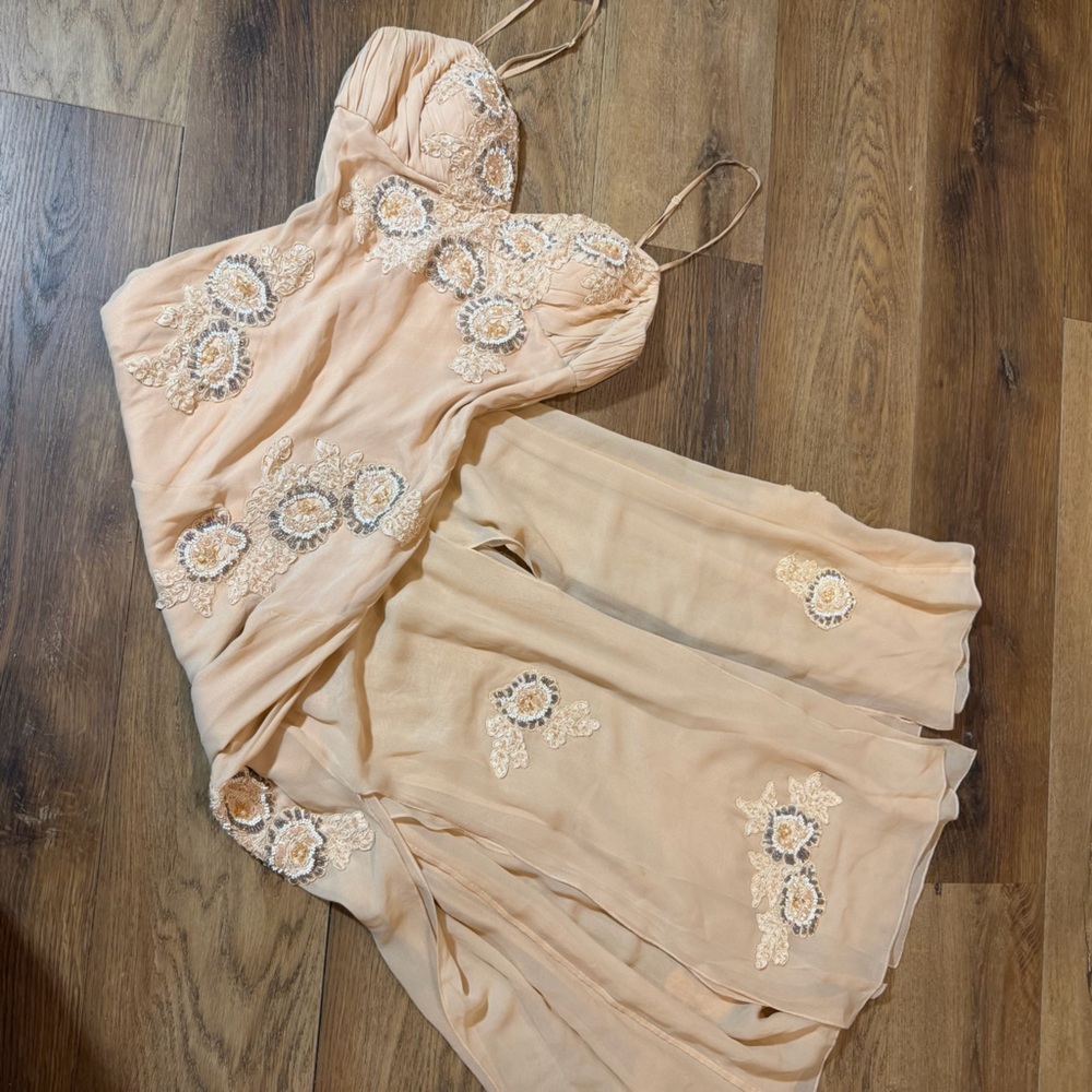 Vintage 100% Silk Beaded Dress Sue Wong Dress Y2K Fairy Prom Wedding Dress - Picture 14 of 14